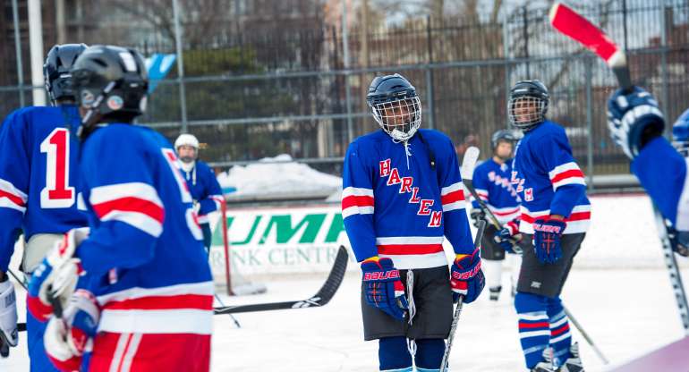 Ice Hockey In Harlem Has a Brand New Look!